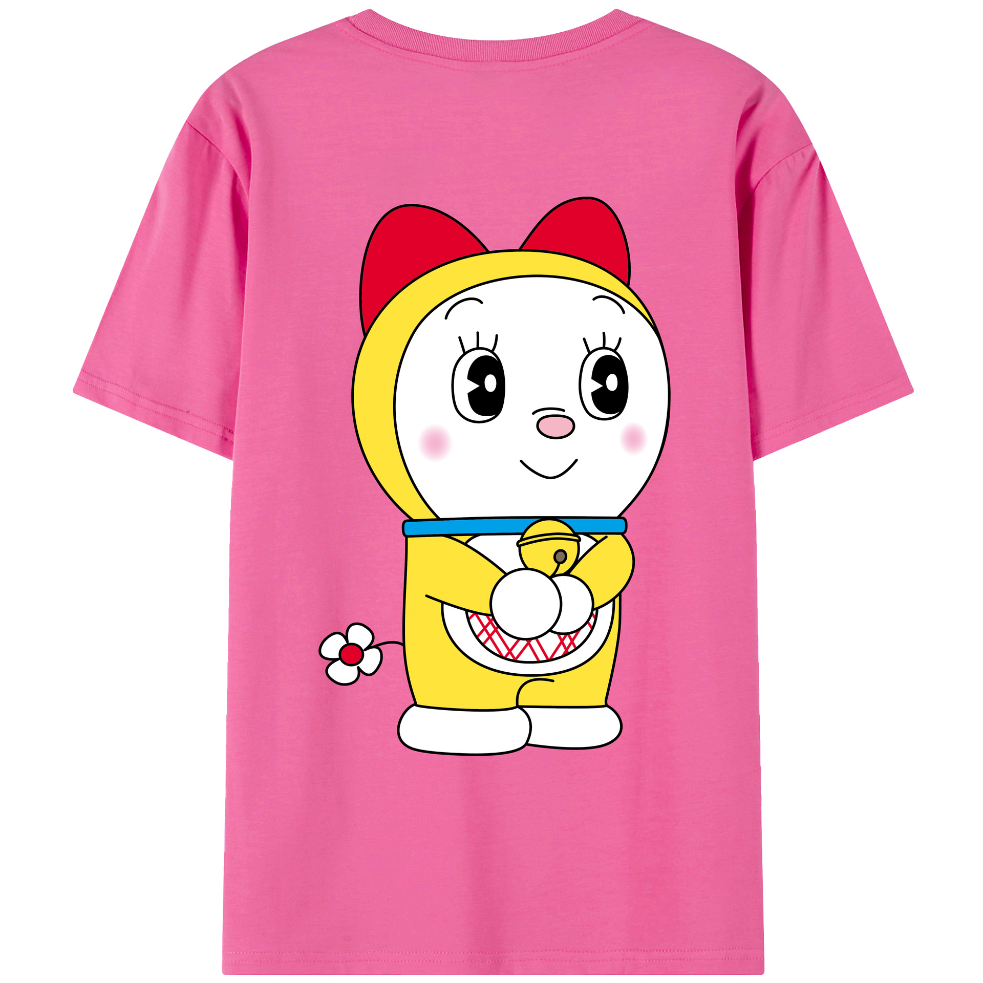 （画像用） ドラえもん ドラミ Doraemon Dorami レディース半袖Tシャツ(バックプリント)
